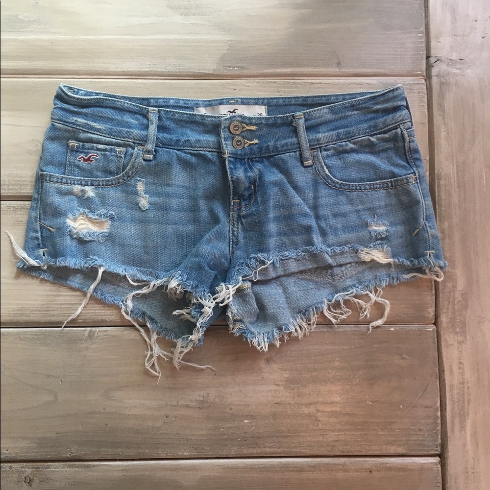 Hollister Distressed Jean Shorts